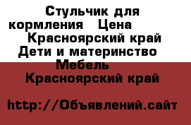 Стульчик для кормления › Цена ­ 2 600 - Красноярский край Дети и материнство » Мебель   . Красноярский край